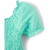 The Children’s Place Baby-Girls and Toddler Short Sleeve Casual Dresses(Mint Tea)