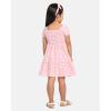 The Children’s Place Baby-Girls and Toddler Short Sleeve Casual Dresses(Pink Gingham Puff Sleeve)