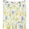 The Children’s Place Baby-Girls and Toddler Short Sleeve Casual Dresses(Wildflower White Flutter Sleeve)