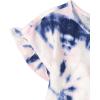 The Children’s Place Baby-Girls and Toddler Short Sleeve Flutter Shirt(Milky Way Tie Dye/Rainbow 2-pack)