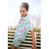 The Children’s Place Boys and Toddler Poplin Short Sleeve Button Down Shirt(Cosmos)