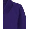 The Children’s Place Girls’ Long Sleeve Ruffle Pique Polo(Regal Violet Single)