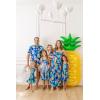 The Children’s Place Girls and Toddler Short Sleeve Fashion Dress(Cool Cobalt Tropical)