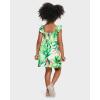 The Children’s Place Girls and Toddler Short Sleeve Fashion Dress(Tropical Renew Blue)