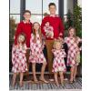 The Children’s Place Girls and Toddler Skater Dress, Long Sleeve(Red Plaid Flutter)