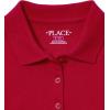 The Children’s Place baby-girls And Toddler Short Sleeve Ruffle Pique Polo(Ruby)