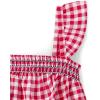 The Children’s Place baby-girls And Toddler Sleeveless Tank Top and Shorts 2-piece Set(Red Gingham Set)