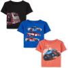 The Children’s Place Baby-Boys and Toddler Sports,Cars,Trucks Short Sleeve Graphic T-Shirts,3 Pack(Firetruck/Racecars/Monster Truck 3-pack)
