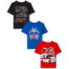The Children’s Place Baby-Boys and Toddler Sports,Cars,Trucks Short Sleeve Graphic T-Shirts,3 Pack(Firetuck/Ambulance/Trucks)