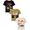The Children’s Place Baby-Boys and Toddler Sports,Cars,Trucks Short Sleeve Graphic T-Shirts,3 Pack(Truck/Boat/Emergency Trucks)