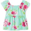 The Children’s Place Baby-Girls and Toddler Short Sleeve Flutter Shirt(Mint Tea)