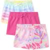 The Children’s Place Girls Assorted Pull on Shorts(Sugarcandy 3-pack)