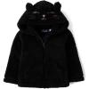The Children’s Place baby-girls And Toddler Cozy Sherpa Hooded Full Zip Jacket(Black Cat)
