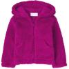The Children’s Place baby-girls And Toddler Long Sleeve Sherpa Zip-up Hoodie(Aurora Pink Single)