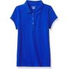 The Children’s Place baby-girls And Toddler Short Sleeve Ruffle Pique Polo(Renew Blue)