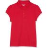 The Children’s Place baby-girls And Toddler Short Sleeve Ruffle Pique Polo(Ruby)
