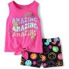 The Children’s Place baby-girls And Toddler Sleeveless Tank Top and Shorts 2- Piece Outfit Set(Amazing)