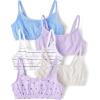 The Children’s Place,Girls,Bralette,Lovely Lavander 5-Pack,X-Large