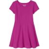 The Children’s Place,and Toddler Girls Short Sleeve Fashion Dress(Aurora Pink Single)