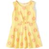 The Children’s Place,and Toddler Girls Short Sleeve Fashion Dress(Orange Slices)