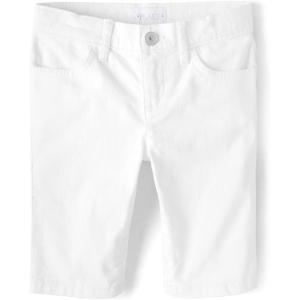 The Children’s Place Girls Twill Skimmer Shorts(White)