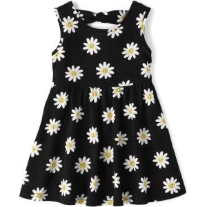 The Children’s Place,and Toddler Girls Short Sleeve Fashion Dress(Daisies)