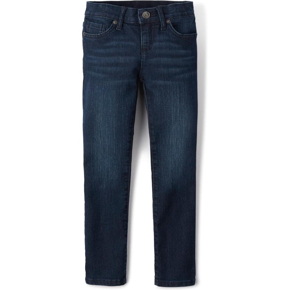 imageThe Childrens Place Girls Skinny JeansDkstry Nit Wash