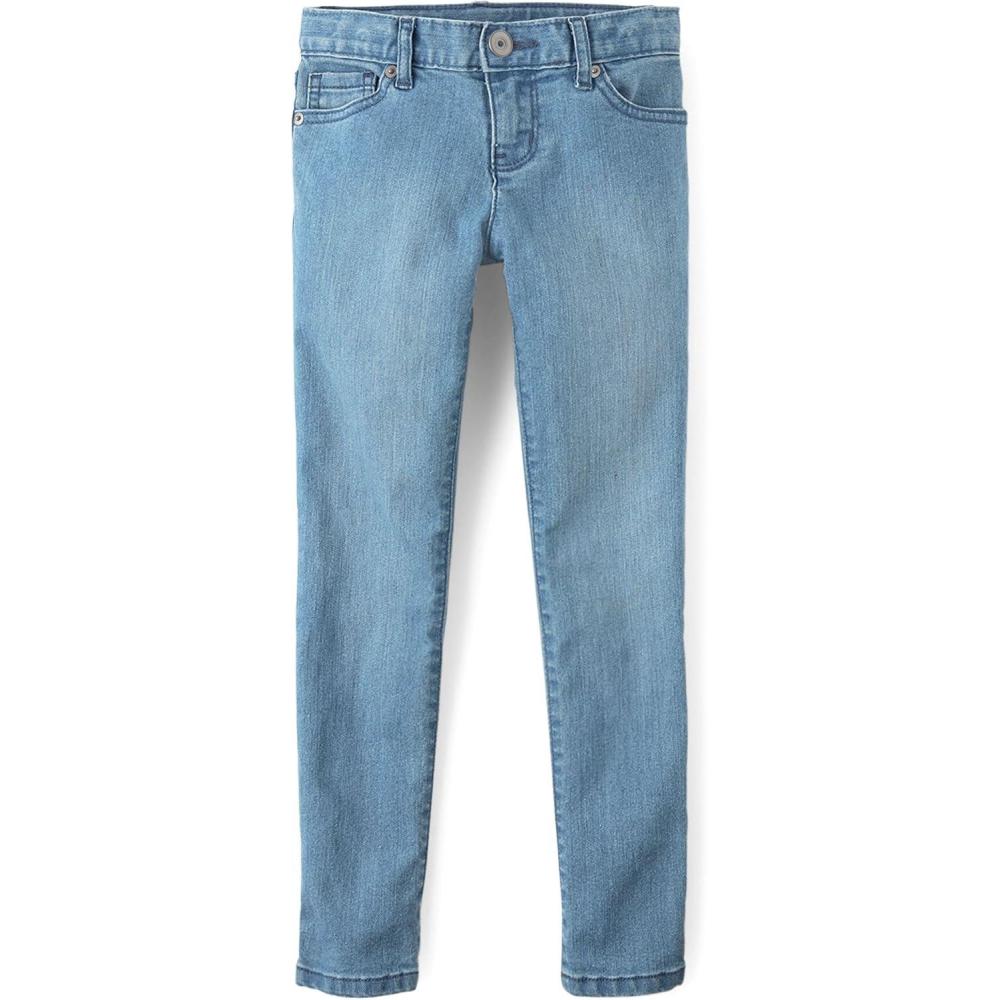 imageThe Childrens Place Girls Super Skinny JeansLt Indigo