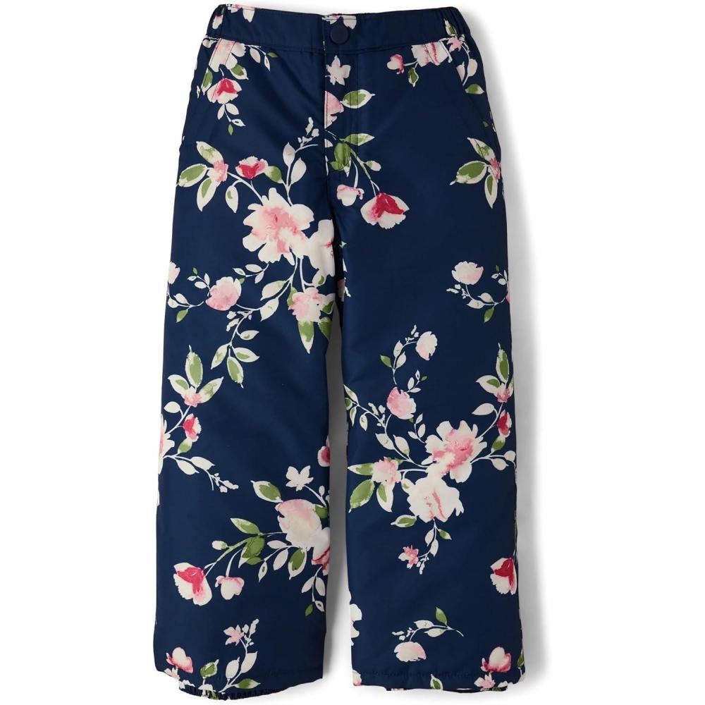 imageThe Childrens Place Girls Water Resistant Snow PantTidal Floral