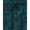 The Children’s Place Boys Performance Basketball Shorts(Tidal/Teal Wave Print)