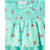 The Children’s Place Girls Pull on Everyday Skirts(Mint Tea Floral Tiered)