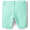 The Children’s Place Girls Solid Skimmer Shorts(Mellow Aqua)