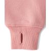 The Children’s Place girls Active Long Sleeve Hooded Sweatshirt(Pink Kiss)