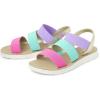 The Children’s Place girls Girls Elastic Band Sandals(Multicolor Triple Band)