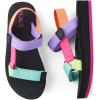 The Children’s Place girls Girls Sporty Sandals With Adjustable Straps(Multicolor)