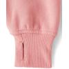 The Children’s Place girls Long Sleeve Fleece Quarter Zip Pullover(Pink Kiss)