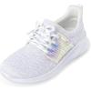 The Children’S Place Girls Casual Lace Up Running Sneakers(White)