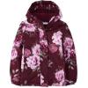 The Children’s Place Girls Heavy 3 in 1 Winter Jacket, Wind-resistant Water-resistant Shell, Fleece Inner(Beet Floral)