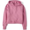 The Children’s Place girls Active Long Sleeve Hooded Sweatshirt(Purple Thistle)