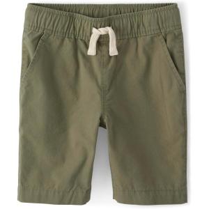 The Children’s Place Boys Pull on Jogger Shorts(Olive)