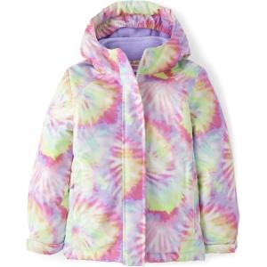 The Children’s Place Girls Heavy 3 in 1 Winter Jacket, Wind-resistant Water-resistant Shell, Fleece Inner(French Rose)