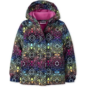The Children’s Place Girls Heavy 3 in 1 Winter Jacket, Wind-resistant Water-resistant Shell, Fleece Inner(Multi Medallion)