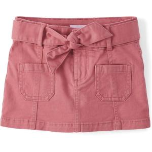 The Children’s Place Girls Pull on Everyday Skirts(Flora Tie Waist)