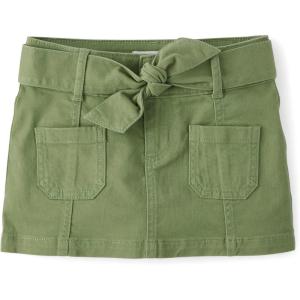 The Children’s Place Girls Pull on Everyday Skirts(Misty Glen Tie Waist)