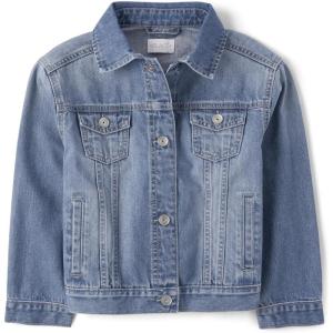 The Children’s Place girls Basic Denim Jacket(Gemini Wash)