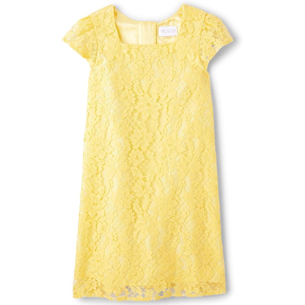 imageThe Childrens Place Girls Short Sleeve Dressy DressesSun Valley Lace