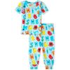 The Children’s Place Baby And Toddler Boys Dino Snug Fit Cotton Pajamas(Abc Allover)