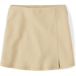 The Children’s Place Girls’ Uniform A-line Ponte Skorts(Sand)