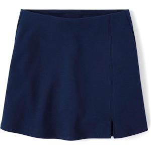 The Children’s Place Girls’ Uniform A-line Ponte Skorts(Tidal)