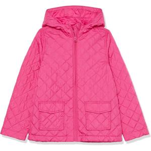The Children’s Place girls The Children’s Place Girls’ Medium Weight Puffer Jacket, Wind, Water-resistant(Aurora Pink)